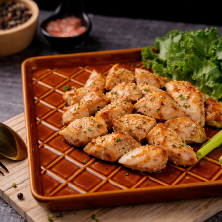 Barbecue Breast Slices